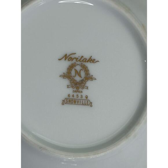 Set of 6 Vintage Savoy White Dessert Bowls by Noritake - Picture 3 of 3
